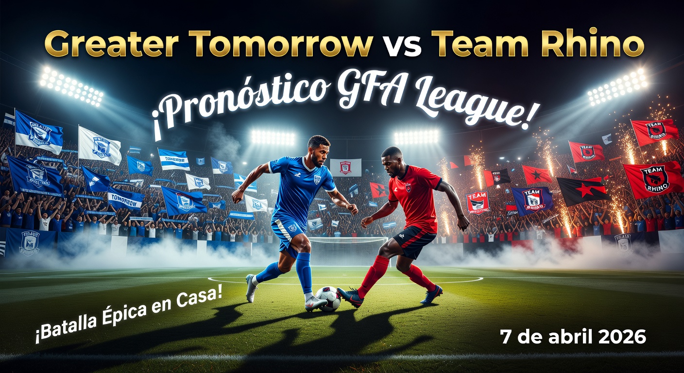 Greater Tomorrow vs Team Rhino Pronóstico / Prediction