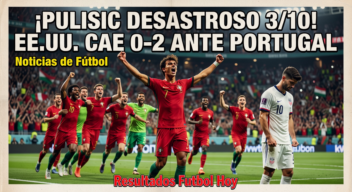 USMNT fall to Portugal in international friendly