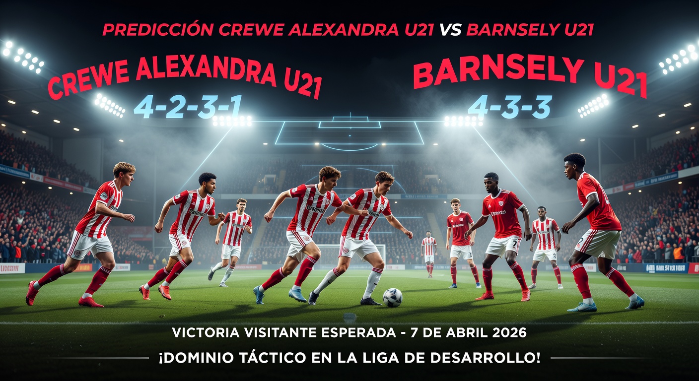 Crewe Alexandra U21 vs Barnsley U21 Pronóstico / Prediction
