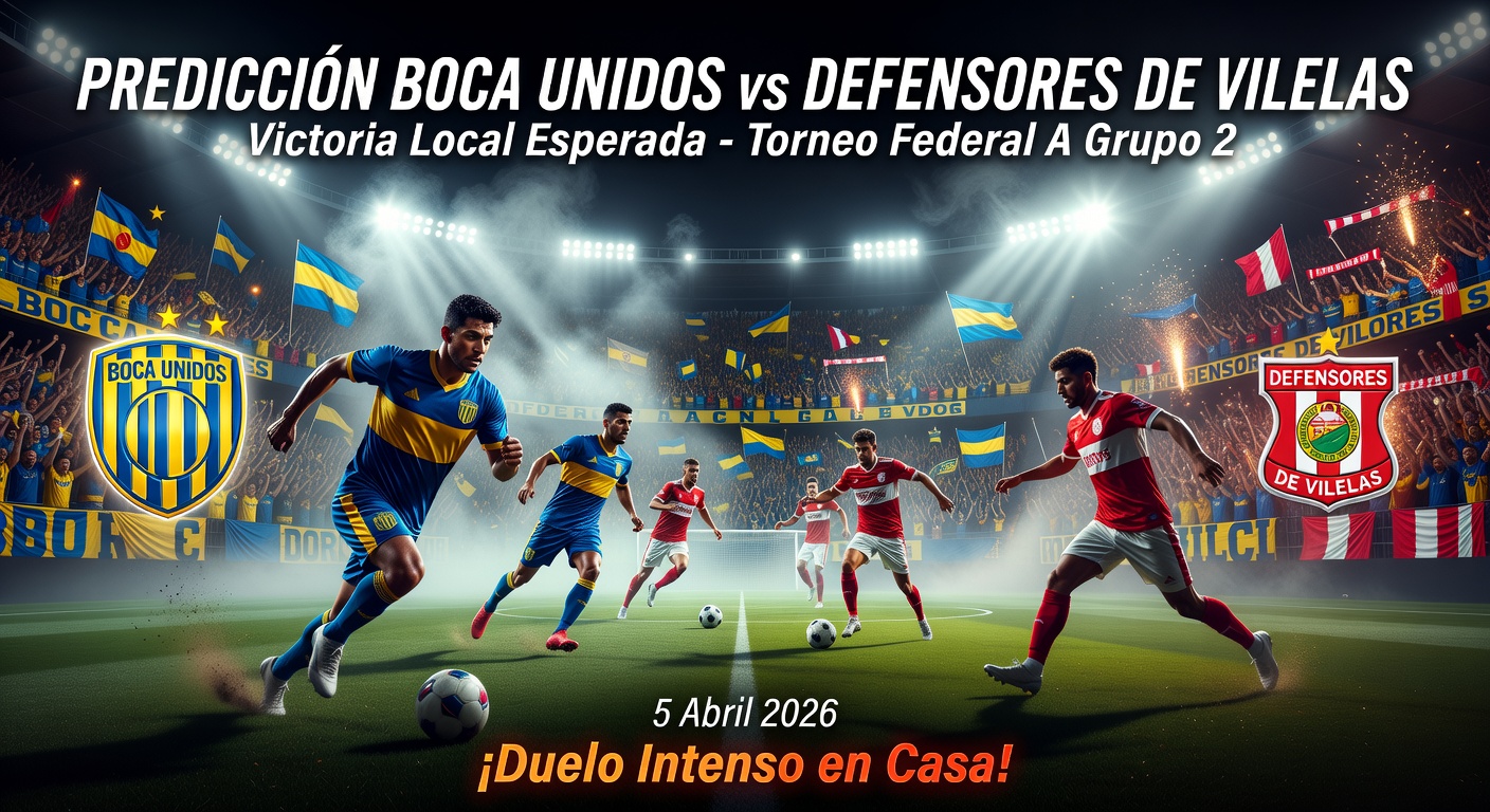 Boca Unidos vs Defensores de Vilelas Pronóstico / Prediction