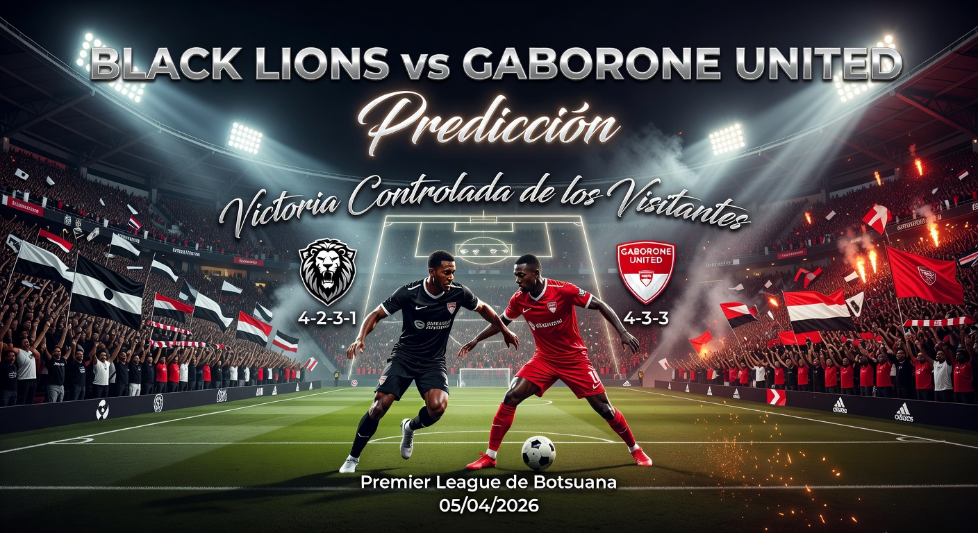 Black Lions vs Gaborone United Pronóstico / Prediction
