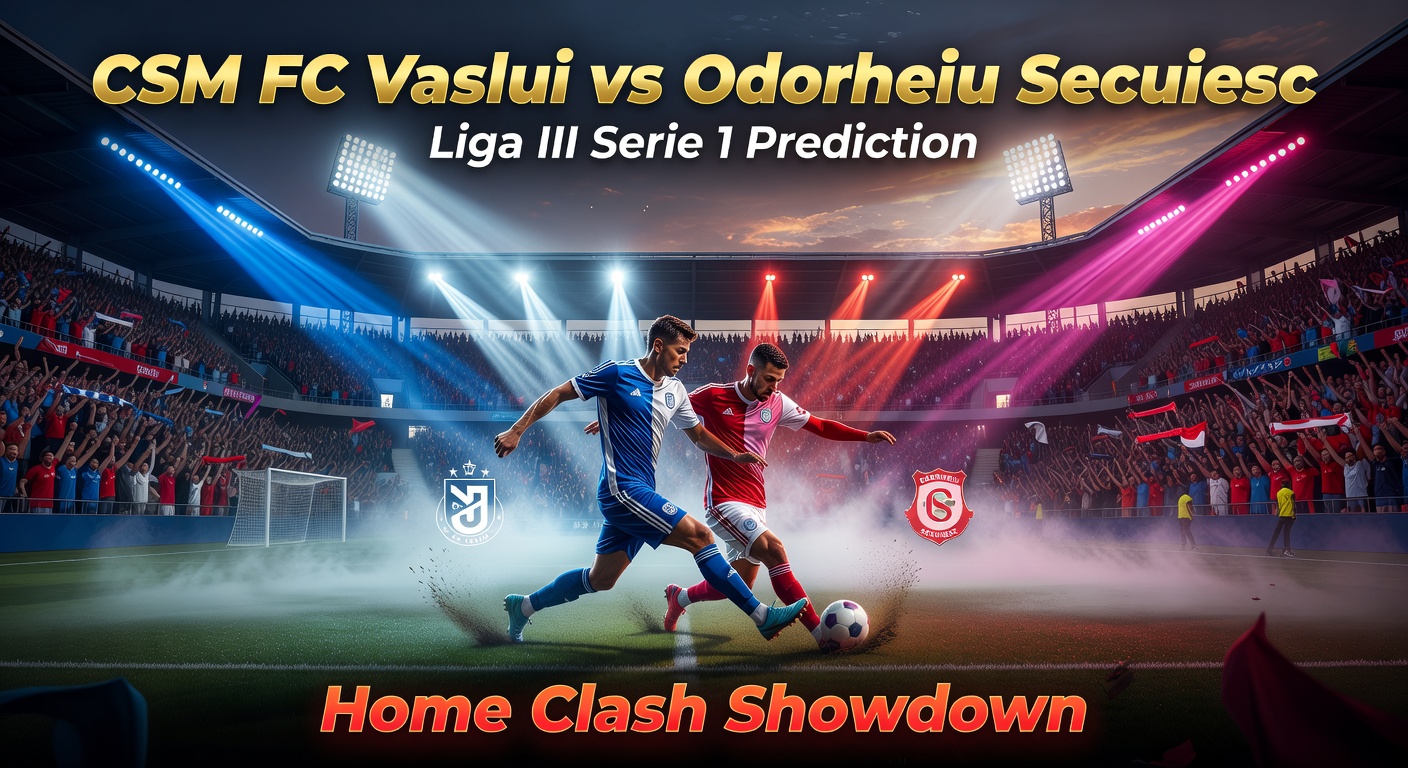 CSM FC Vaslui vs Odorheiu Secuiesc Pronóstico / Prediction