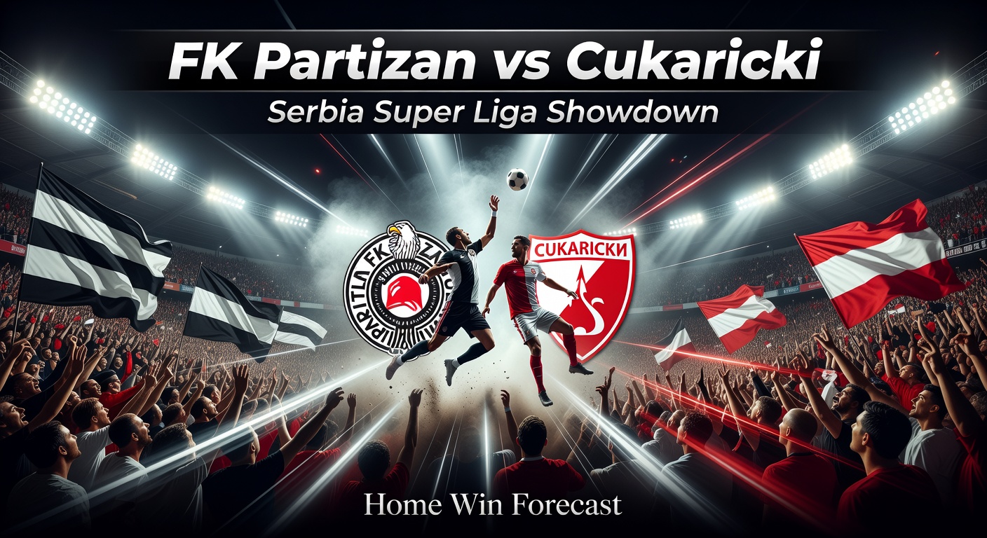 FK Partizan vs Cukaricki Pronóstico / Prediction