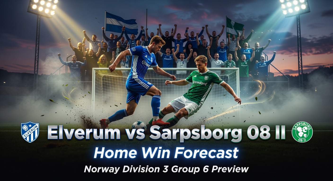 Elverum vs Sarpsborg 08 II Pronóstico / Prediction