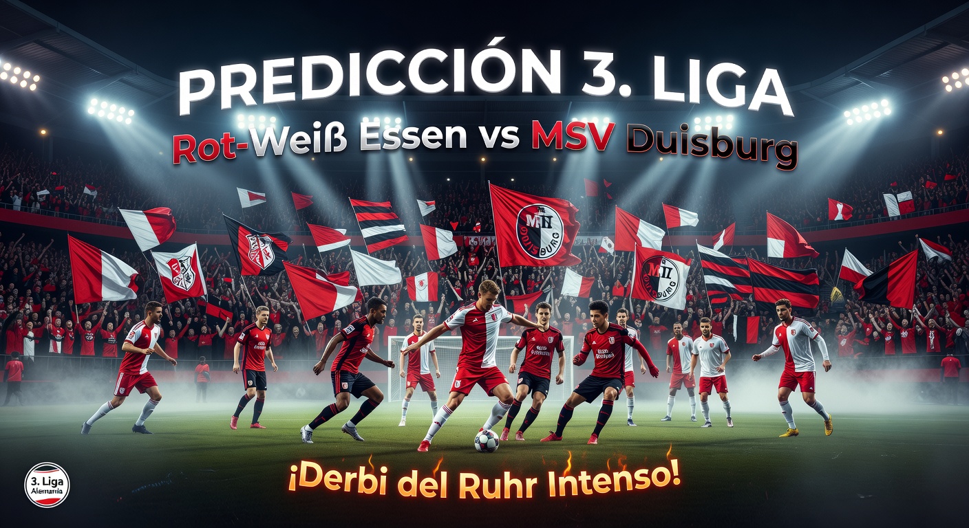 Rot-Weiß Essen vs MSV Duisburg Pronóstico / Prediction