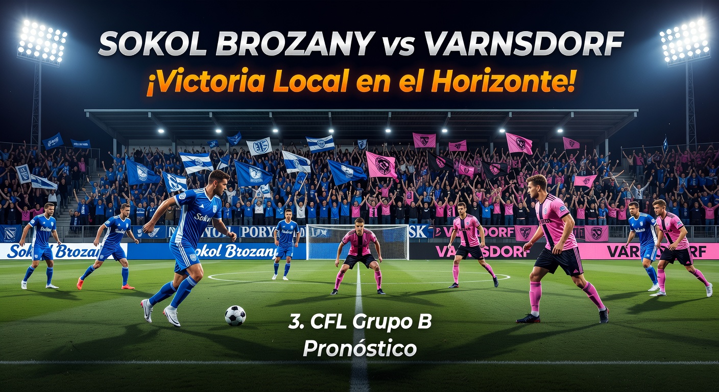 Sokol Brozany vs Varnsdorf Pronóstico / Prediction