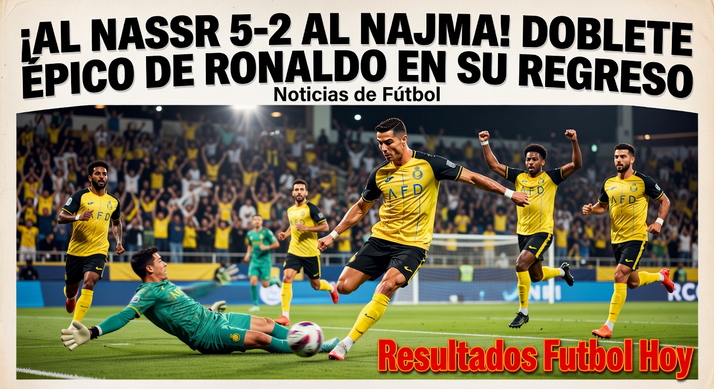 Al Nassr overpowers Al Najma 5-2 in Saudi Pro League