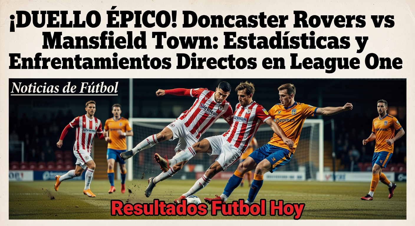 League One action: Doncaster vs Mansfield at 12:30