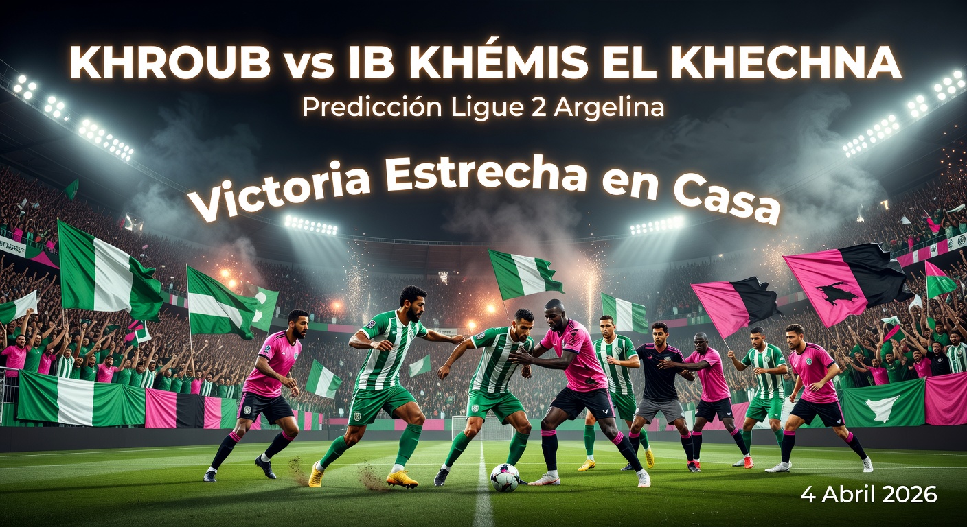 Khroub vs IB Khémis El Khechna Pronóstico / Prediction