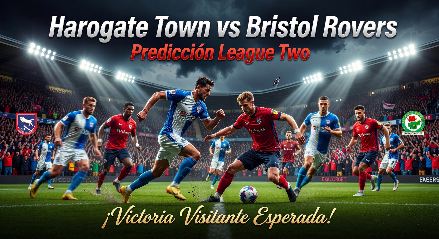 Harrogate Town vs Bristol Rovers Pronóstico / Prediction