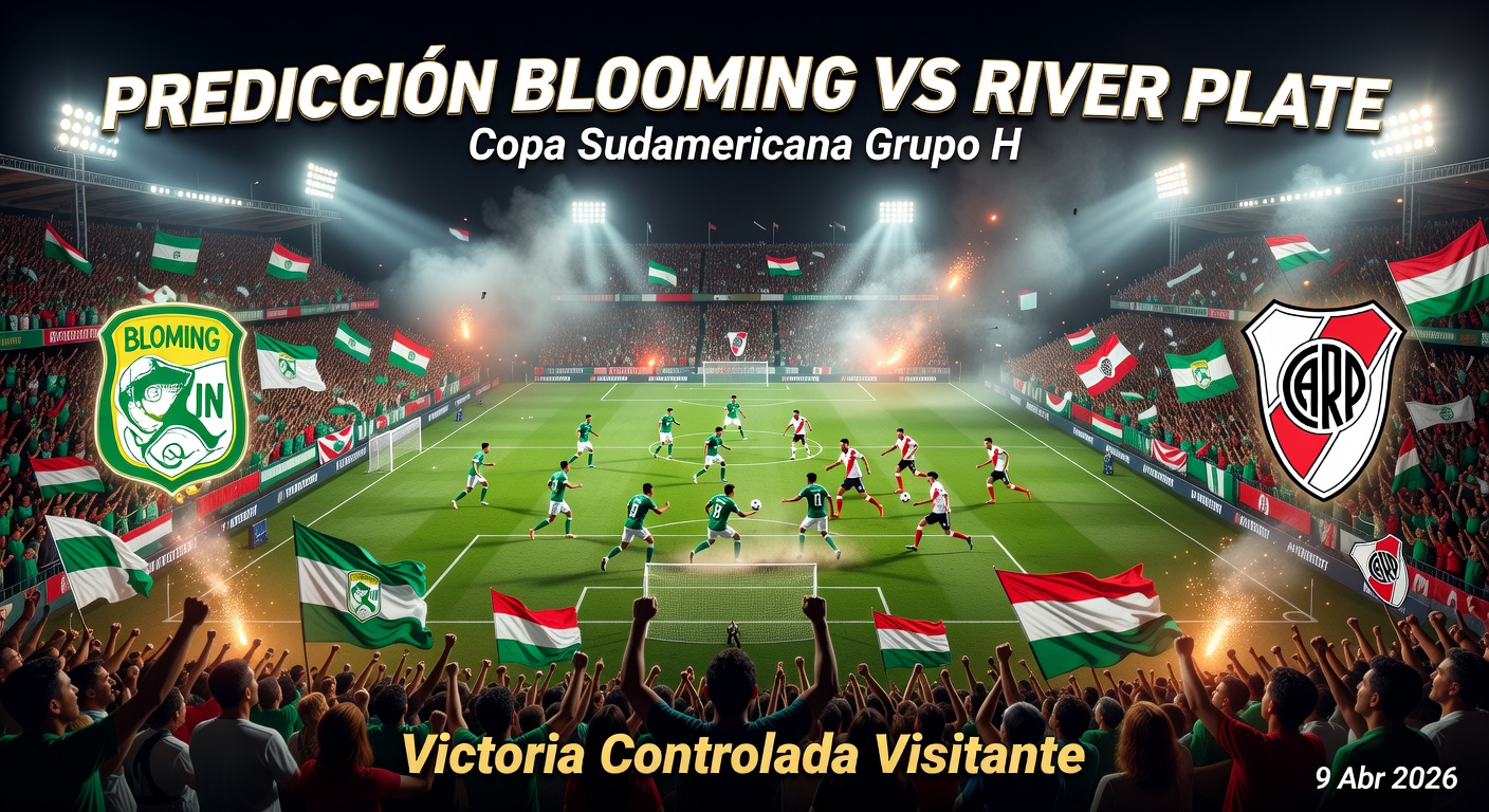 Blooming vs River Plate Pronóstico / Prediction