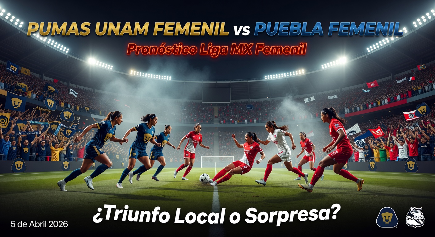 Pumas UNAM W vs Puebla W Pronóstico / Prediction
