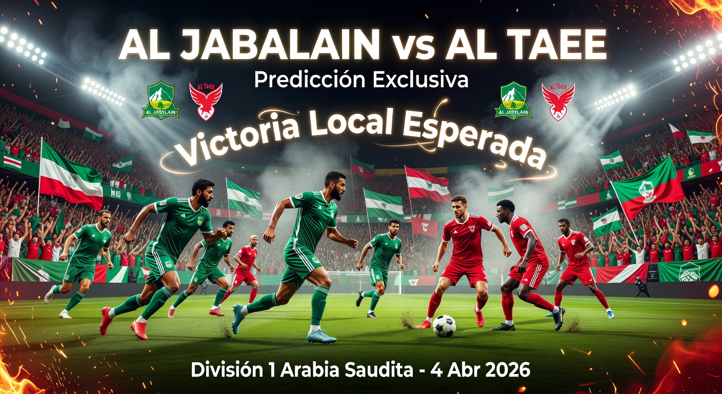 Al Jabalain vs Al Taee Pronóstico / Prediction