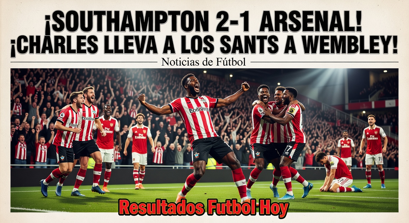 Southampton 2-1 Arsenal (FA Cup QF) - Shock exit for Gunners (ESPN, Apr 5)