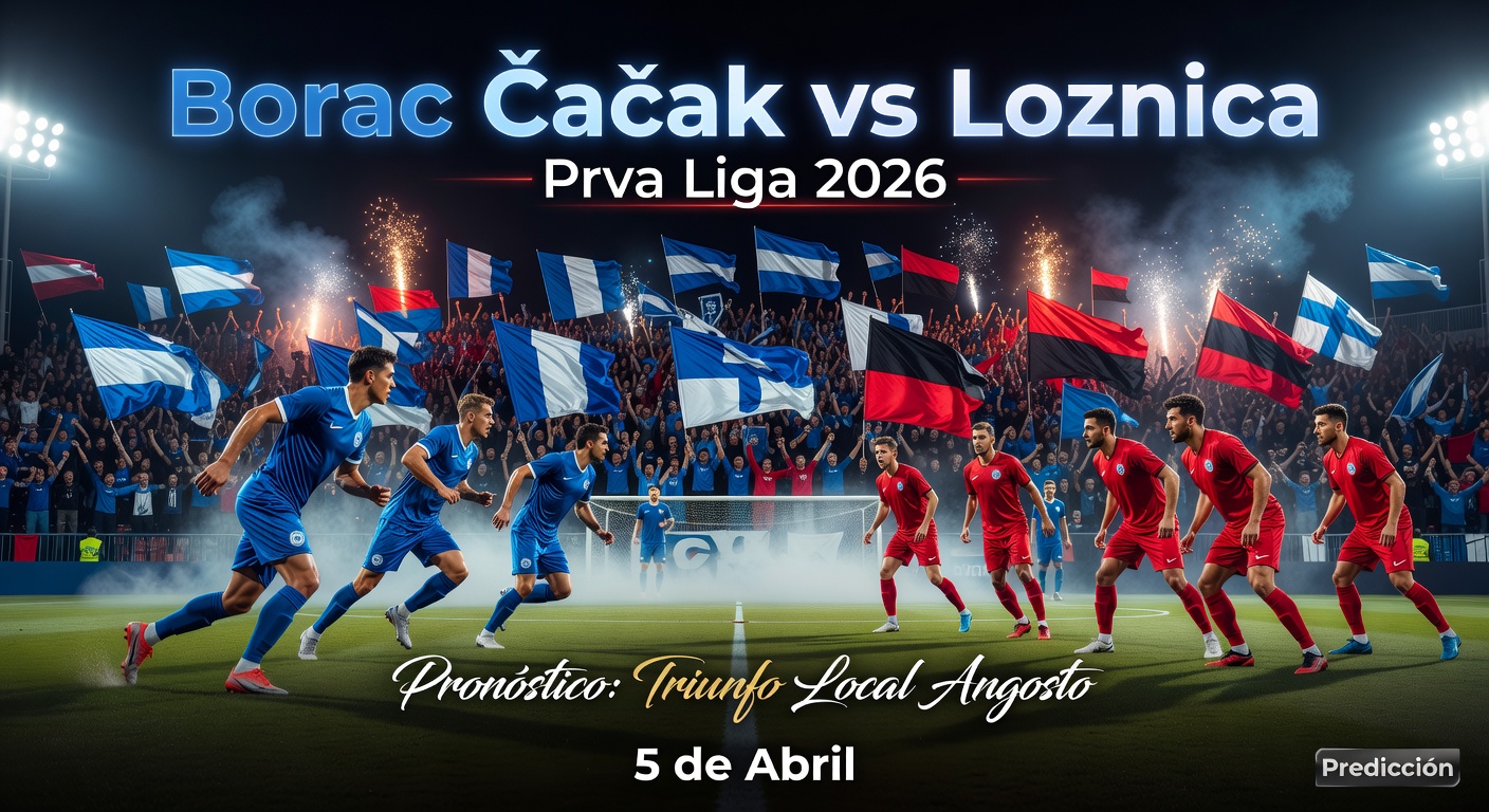 Borac Cacak vs Loznica Pronóstico / Prediction