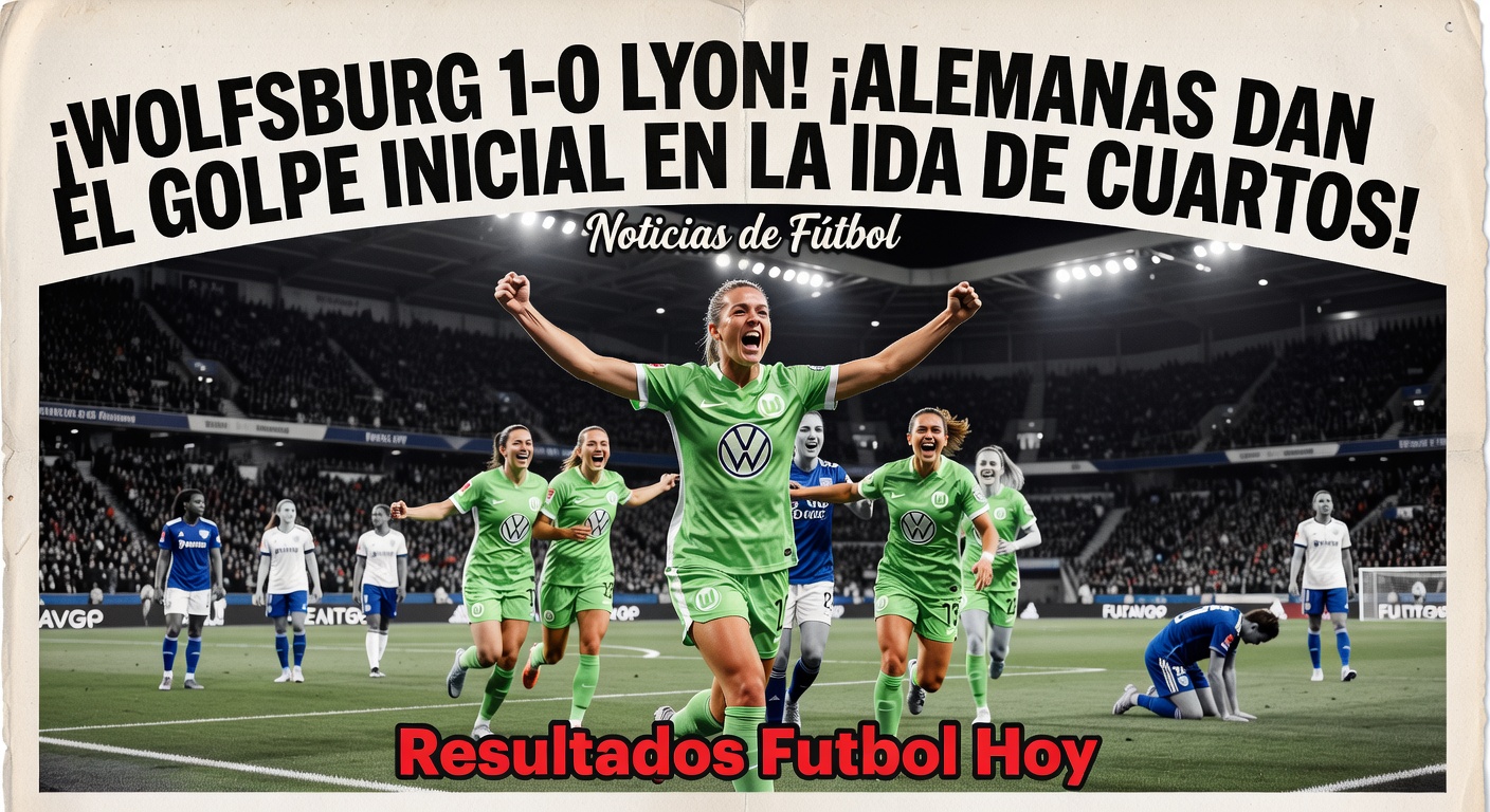 Wolfsburg hold edge over OL Lyonnes in Women's CL quarterfinal (BBC Sport)