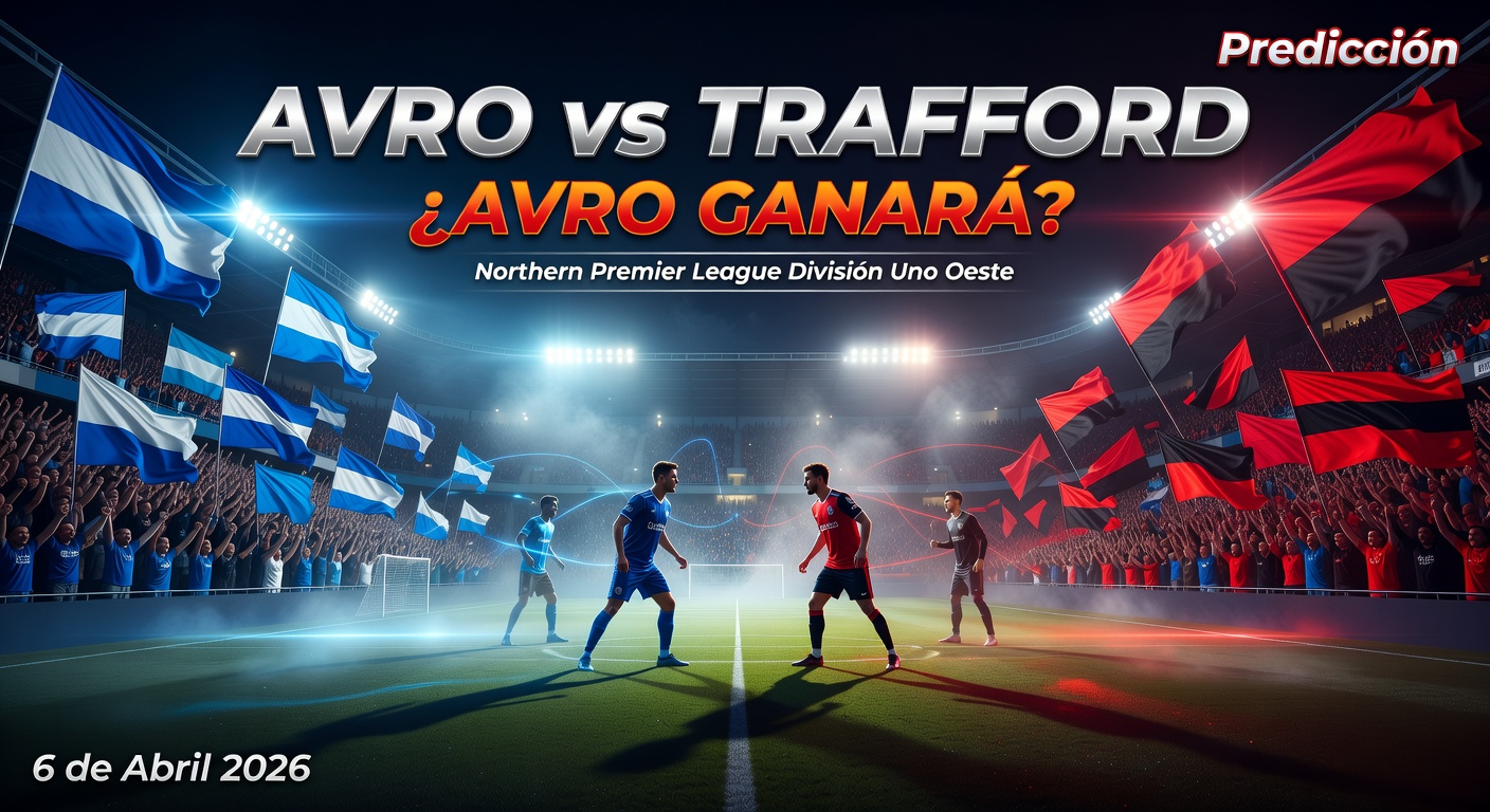 Avro vs Trafford Pronóstico / Prediction