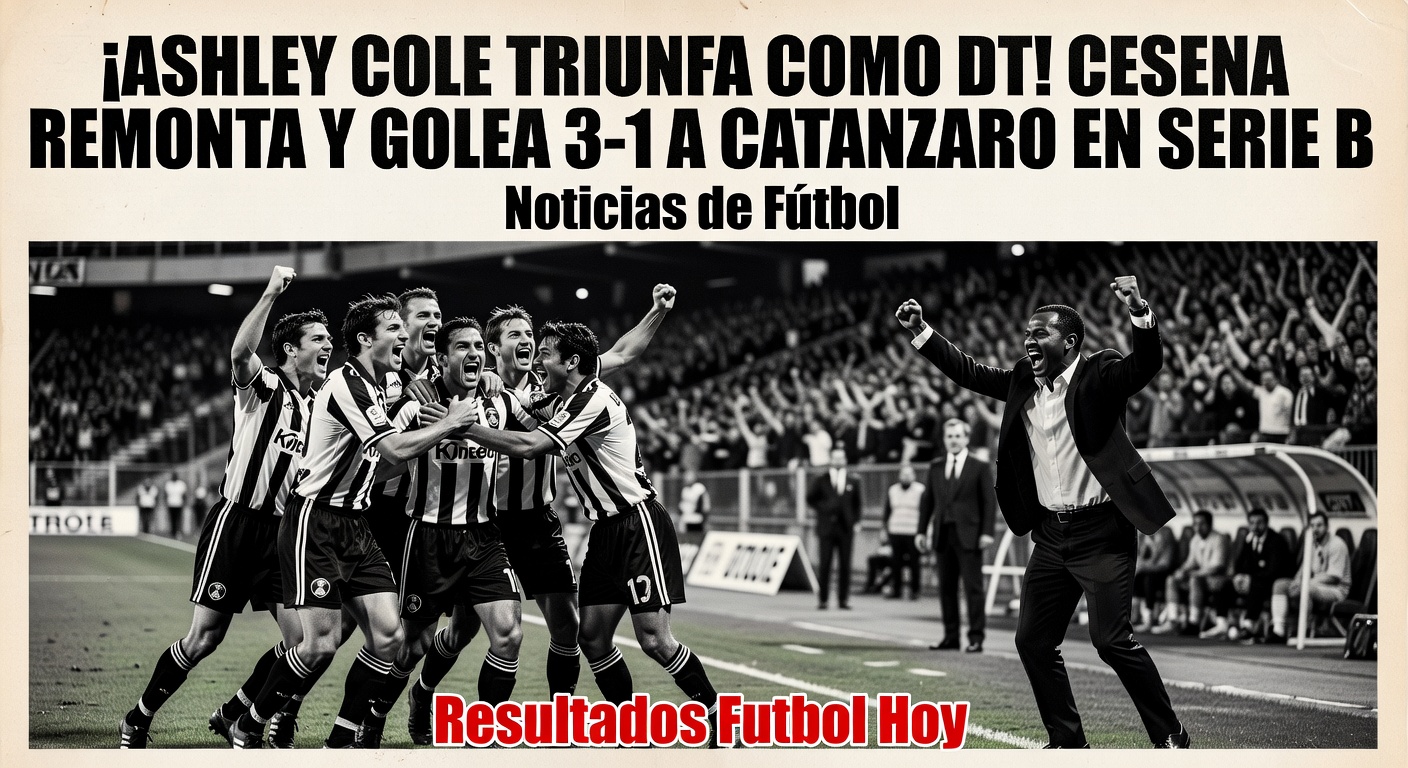 Ashley Cole wins first match as senior manager with Cesena