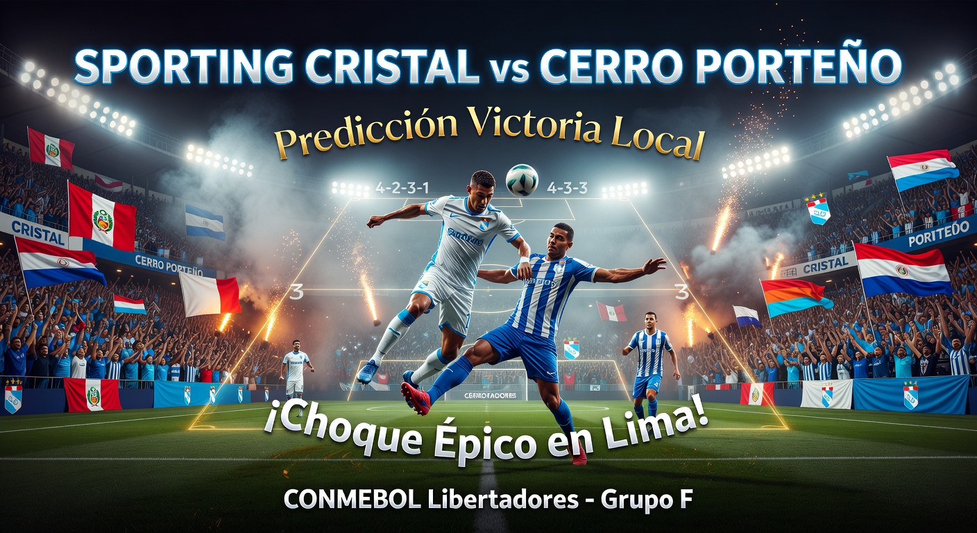 Sporting Cristal vs Cerro Porteno Pronóstico / Prediction