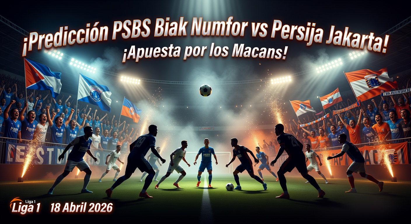 PSBS Biak Numfor vs Persija Pronóstico / Prediction