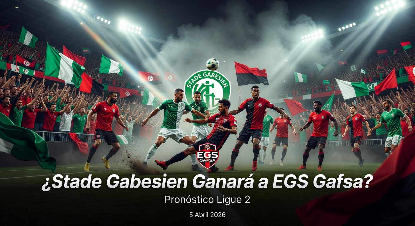 Stade Gabesien vs EGS Gafsa Pronóstico / Prediction