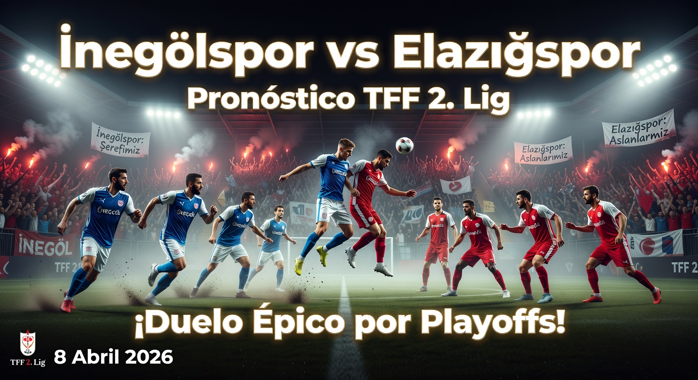 İnegölspor vs Elazığspor Pronóstico / Prediction