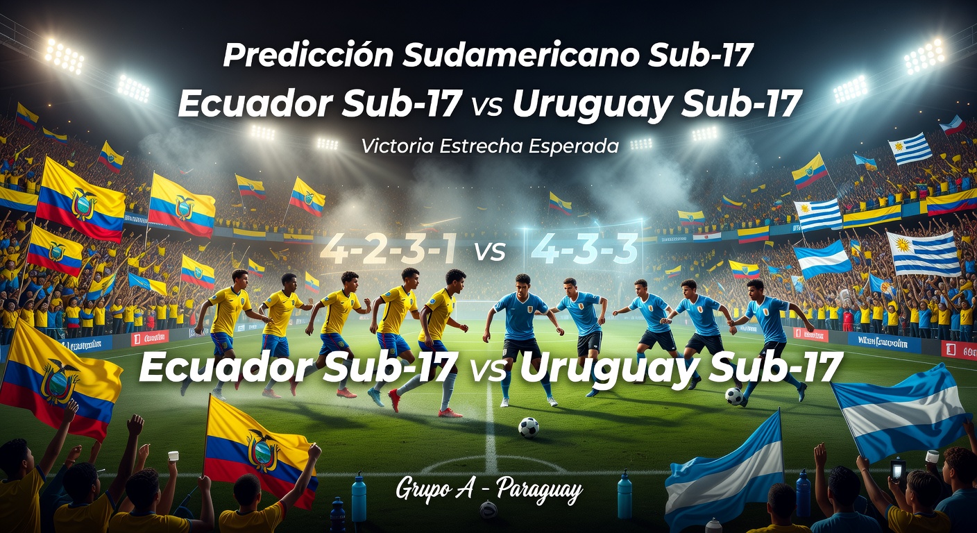 Ecuador U17 vs Uruguay U17 Pronóstico / Prediction