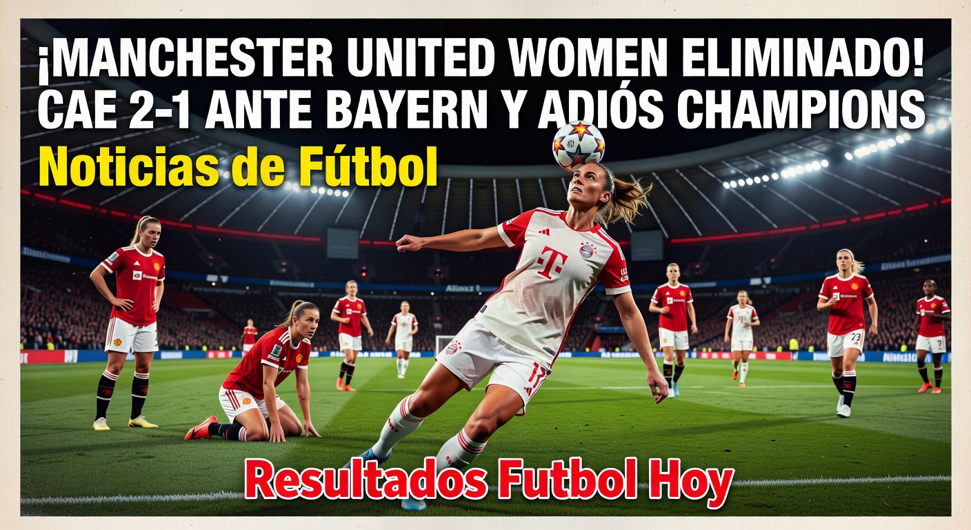 Man United Women eliminated from Champions League (Tribuna)