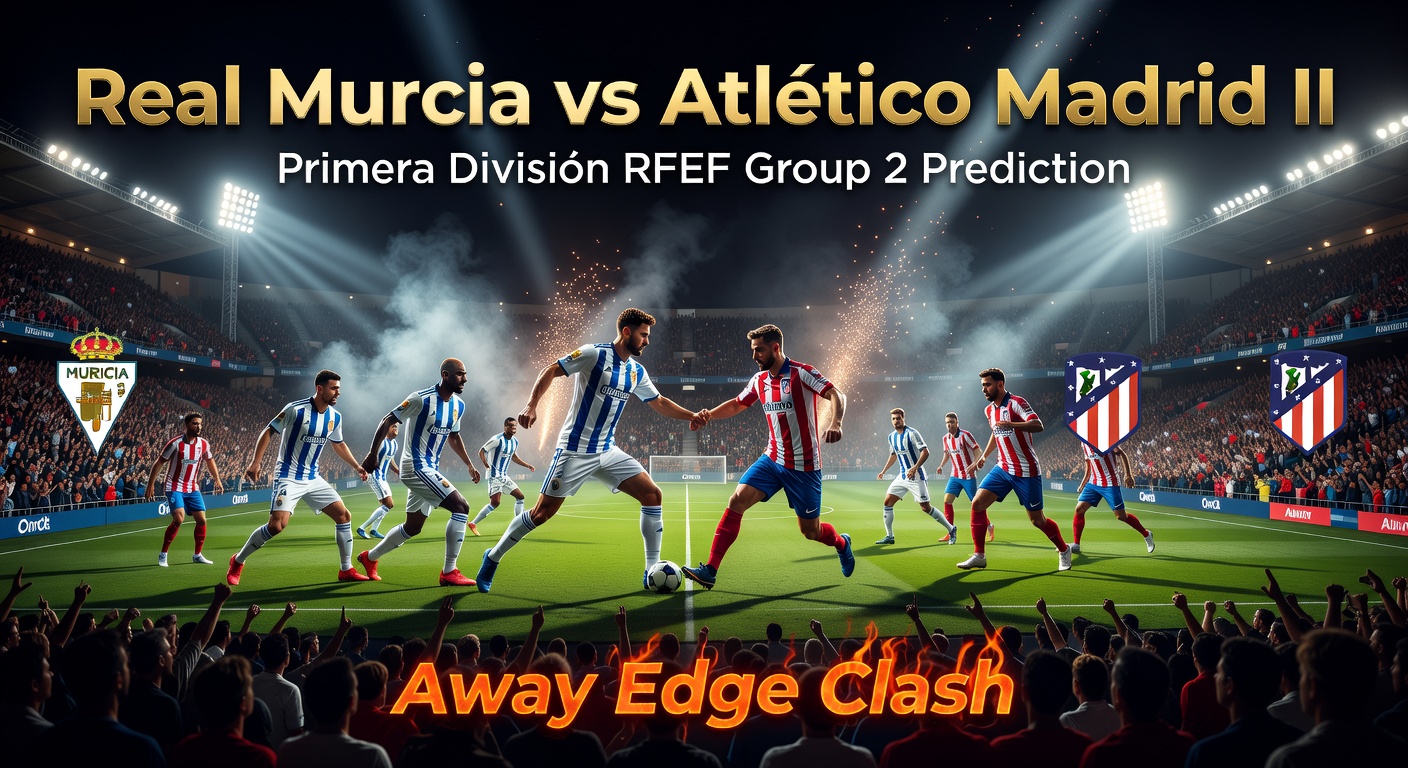 Real Murcia vs Atlético Madrid II Pronóstico / Prediction