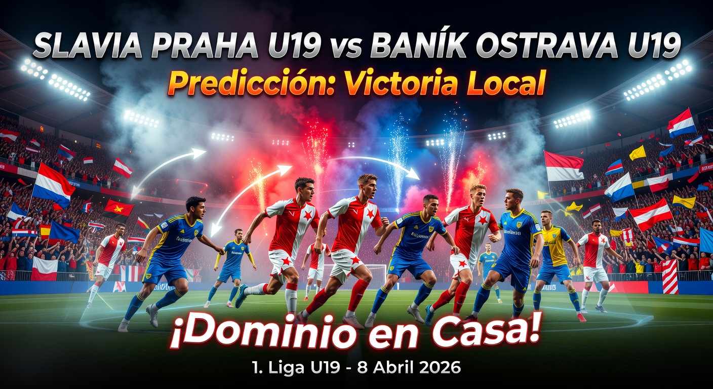 Slavia Praha U19 vs Baník Ostrava U19 Pronóstico / Prediction