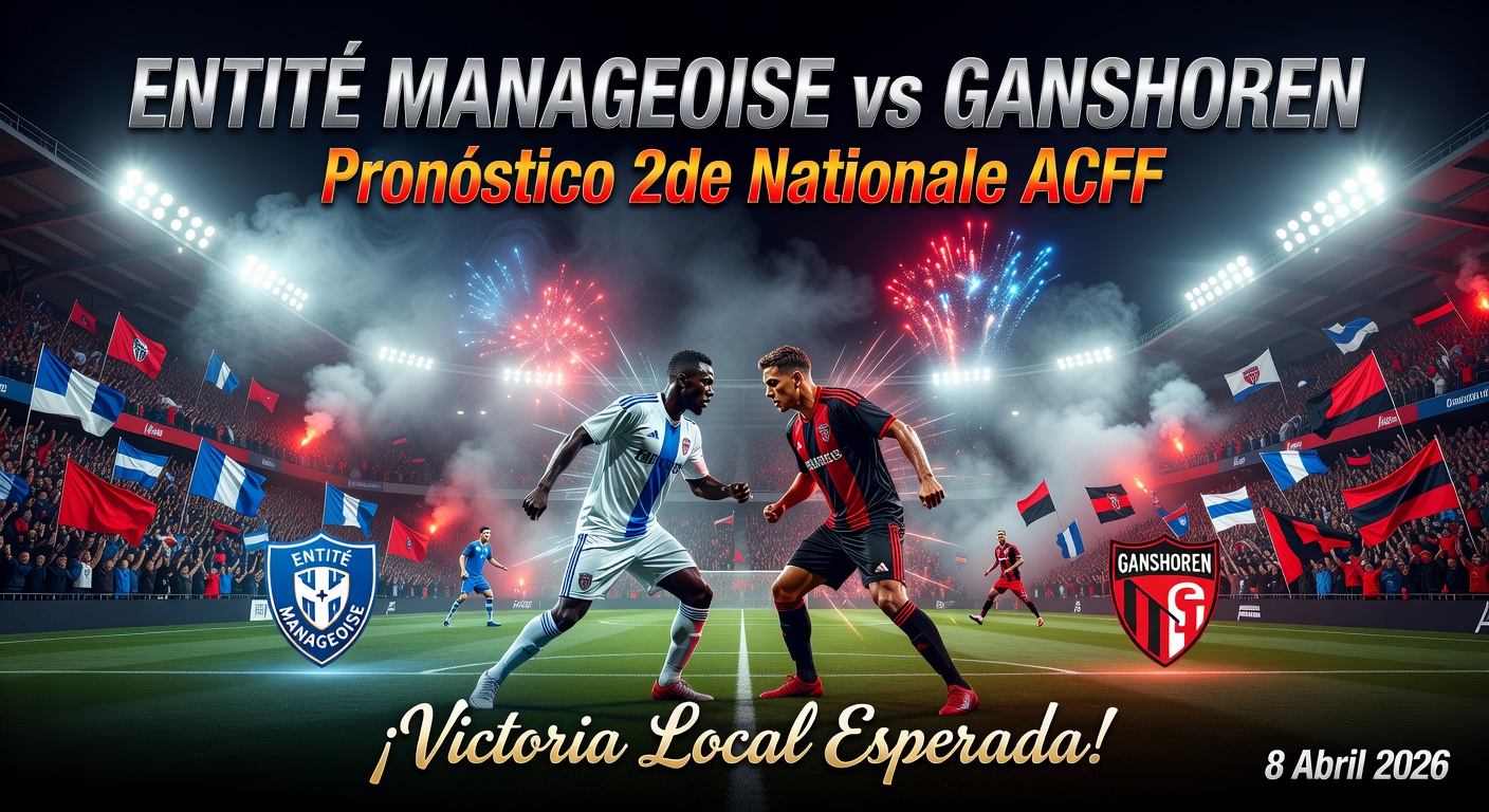 Entité Manageoise vs Ganshoren Pronóstico / Prediction