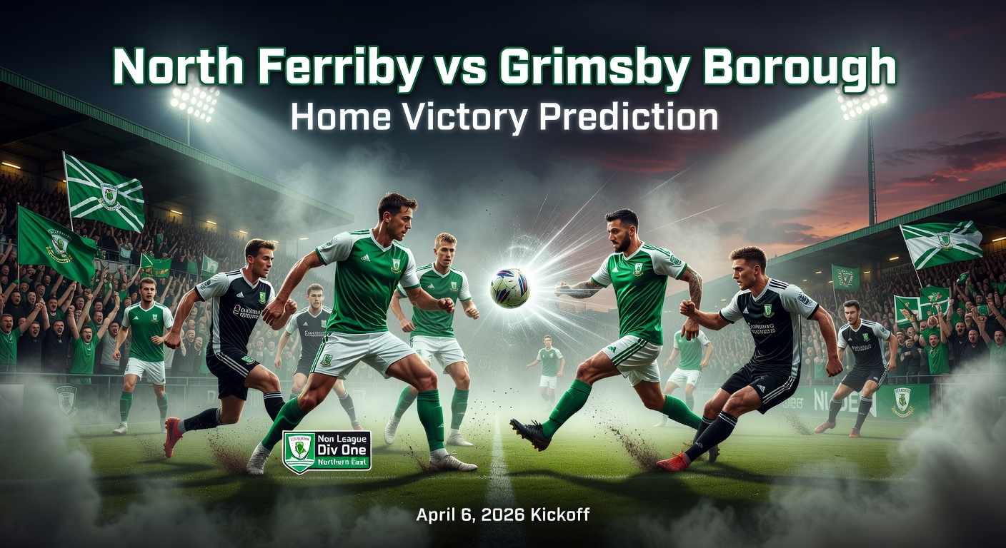 North Ferriby vs Grimsby Borough Pronóstico / Prediction