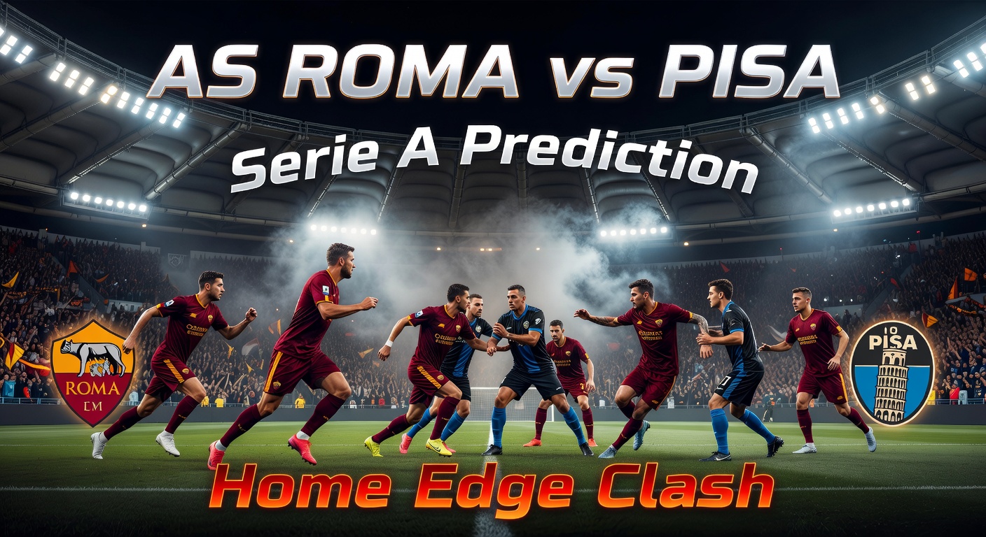 AS Roma vs Pisa Pronóstico / Prediction