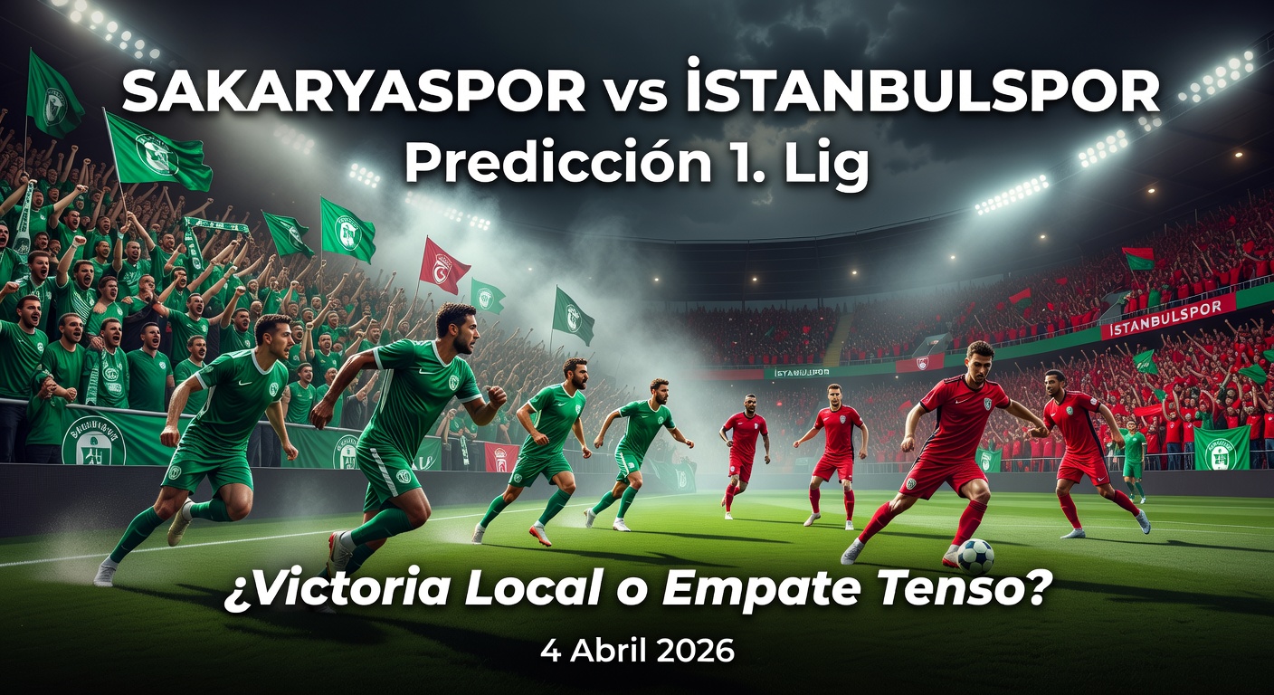 Sakaryaspor vs İstanbulspor Pronóstico / Prediction