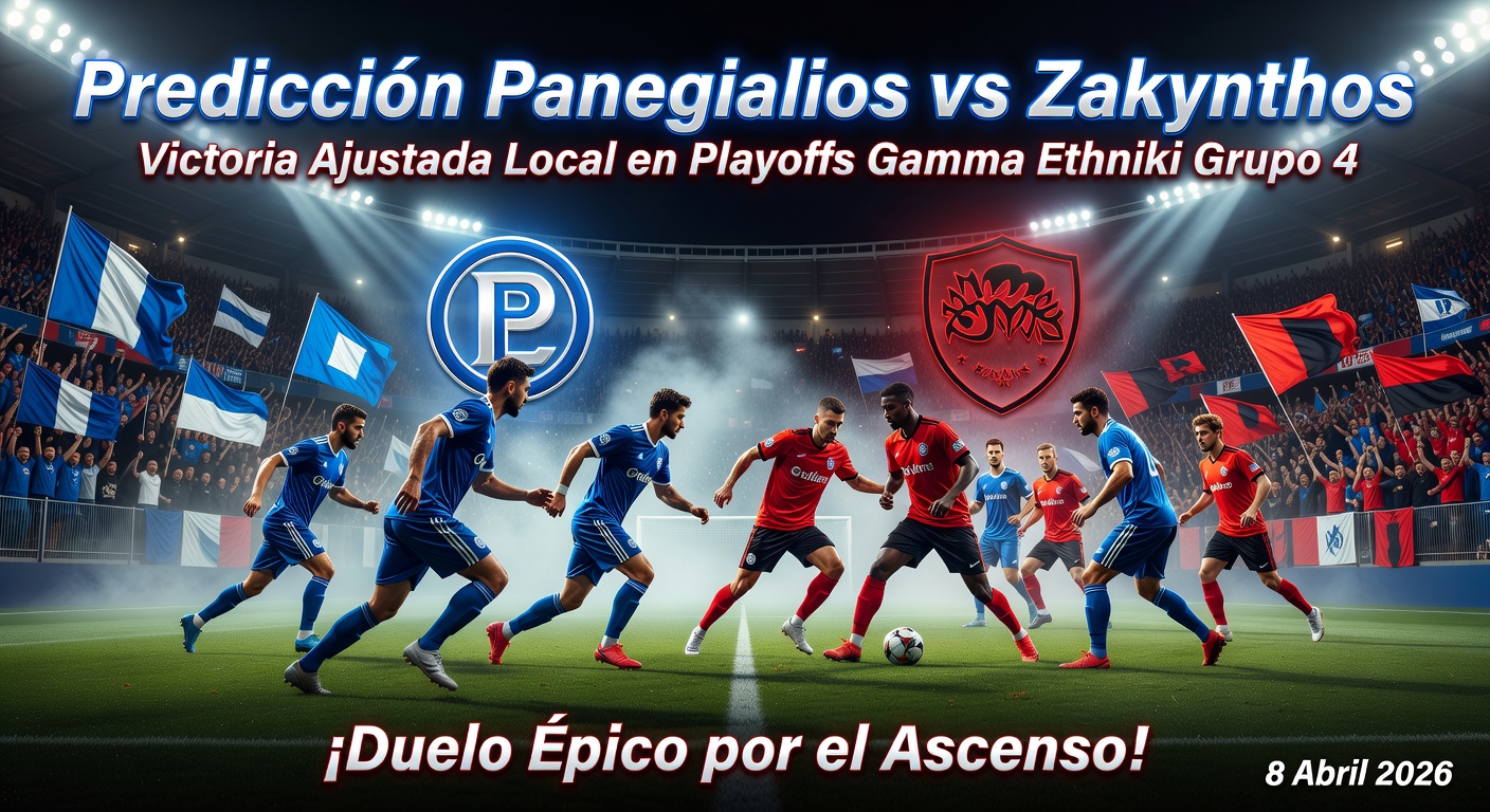 Panegialios vs Zakynthos Pronóstico / Prediction