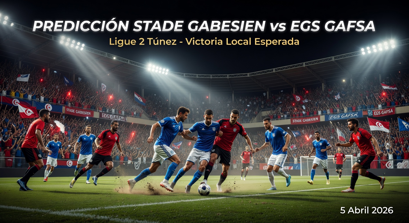 Stade Gabesien vs EGS Gafsa Pronóstico / Prediction