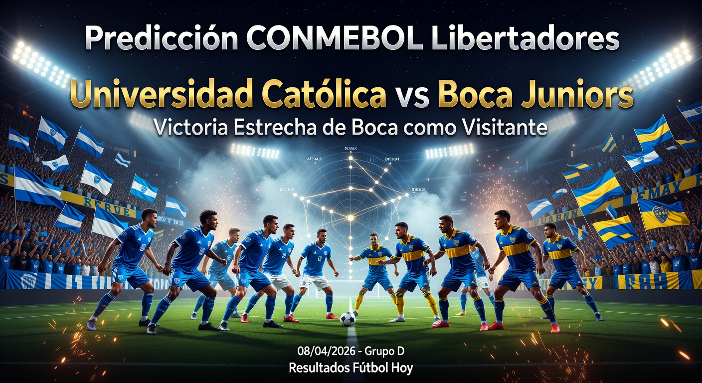 U. Catolica vs Boca Juniors Pronóstico / Prediction