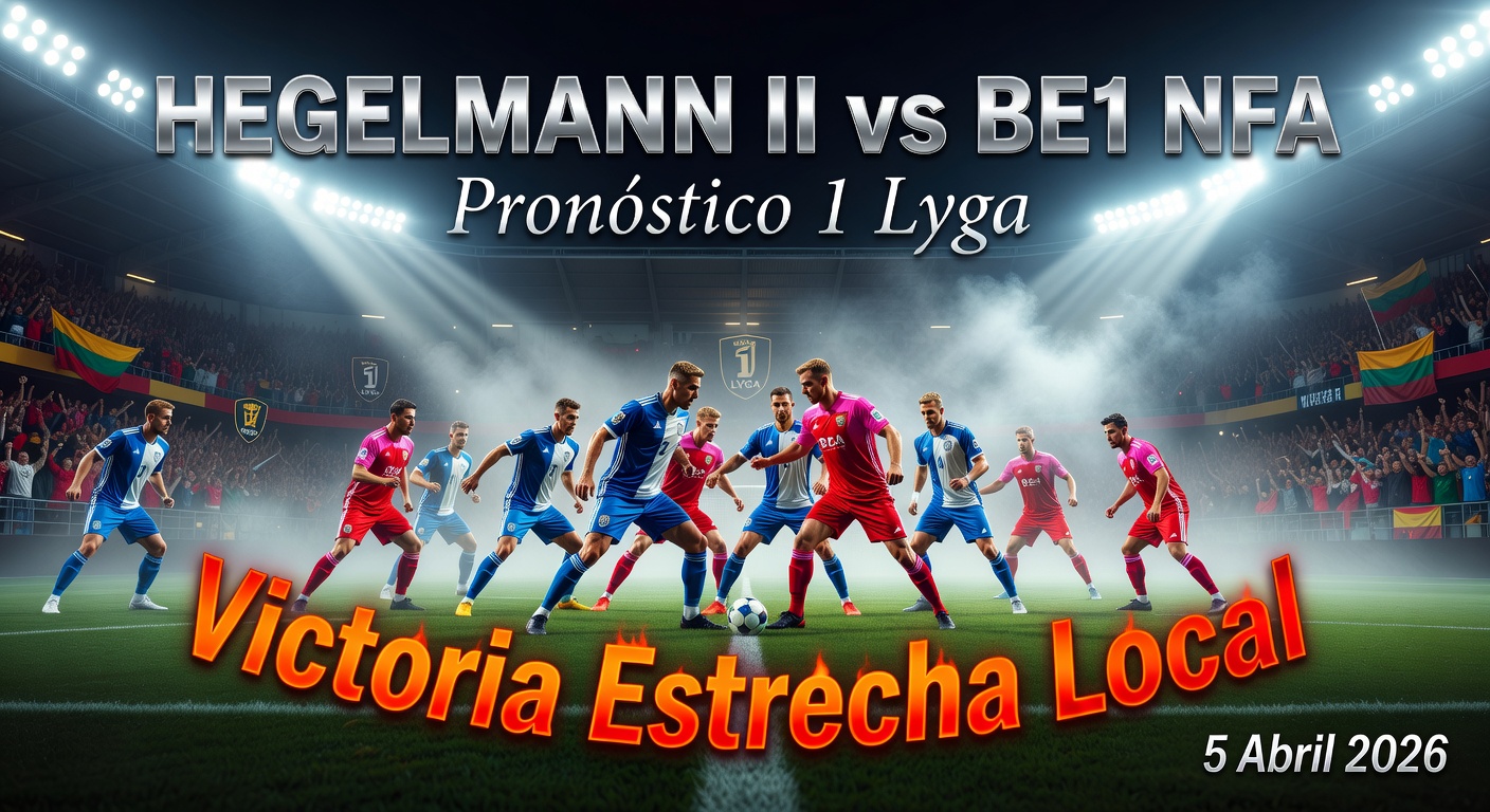 Hegelmann II vs Be1 NFA Pronóstico / Prediction