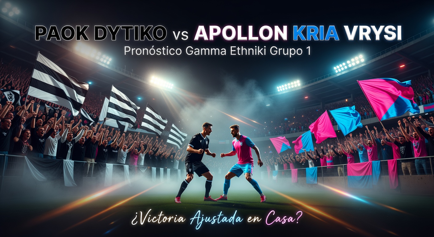 PAOK Dytiko vs Apollon Krya Vrysi Pronóstico / Prediction
