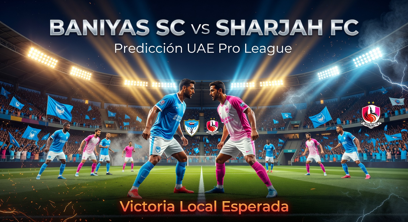 Baniyas SC vs Sharjah FC Pronóstico / Prediction