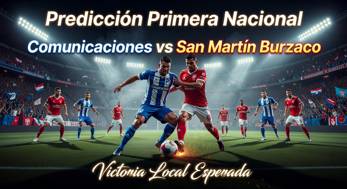Comunicaciones vs San Martín Burzaco Pronóstico / Prediction
