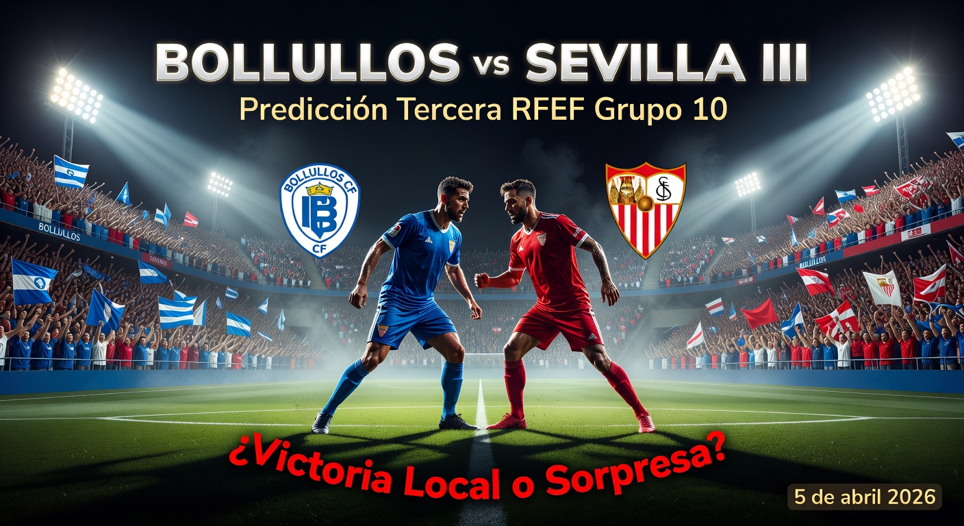 Bollullos vs Sevilla III Pronóstico / Prediction