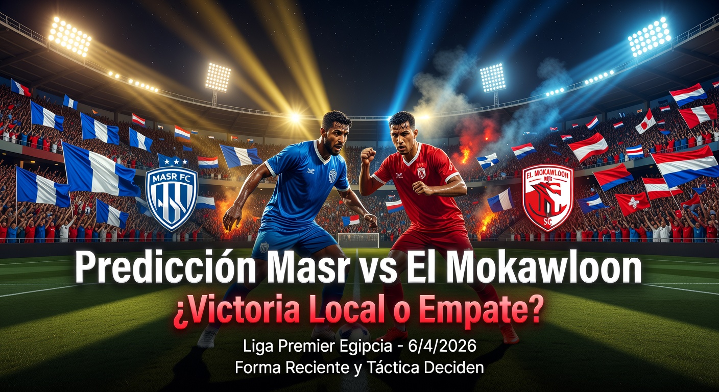 Masr vs El Mokawloon Pronóstico / Prediction
