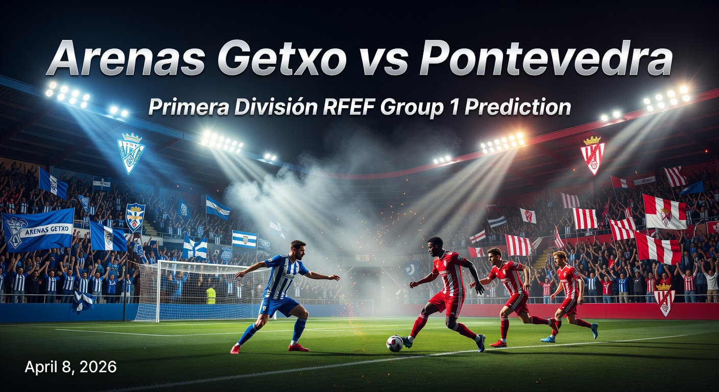 Arenas Getxo vs Pontevedra Pronóstico / Prediction