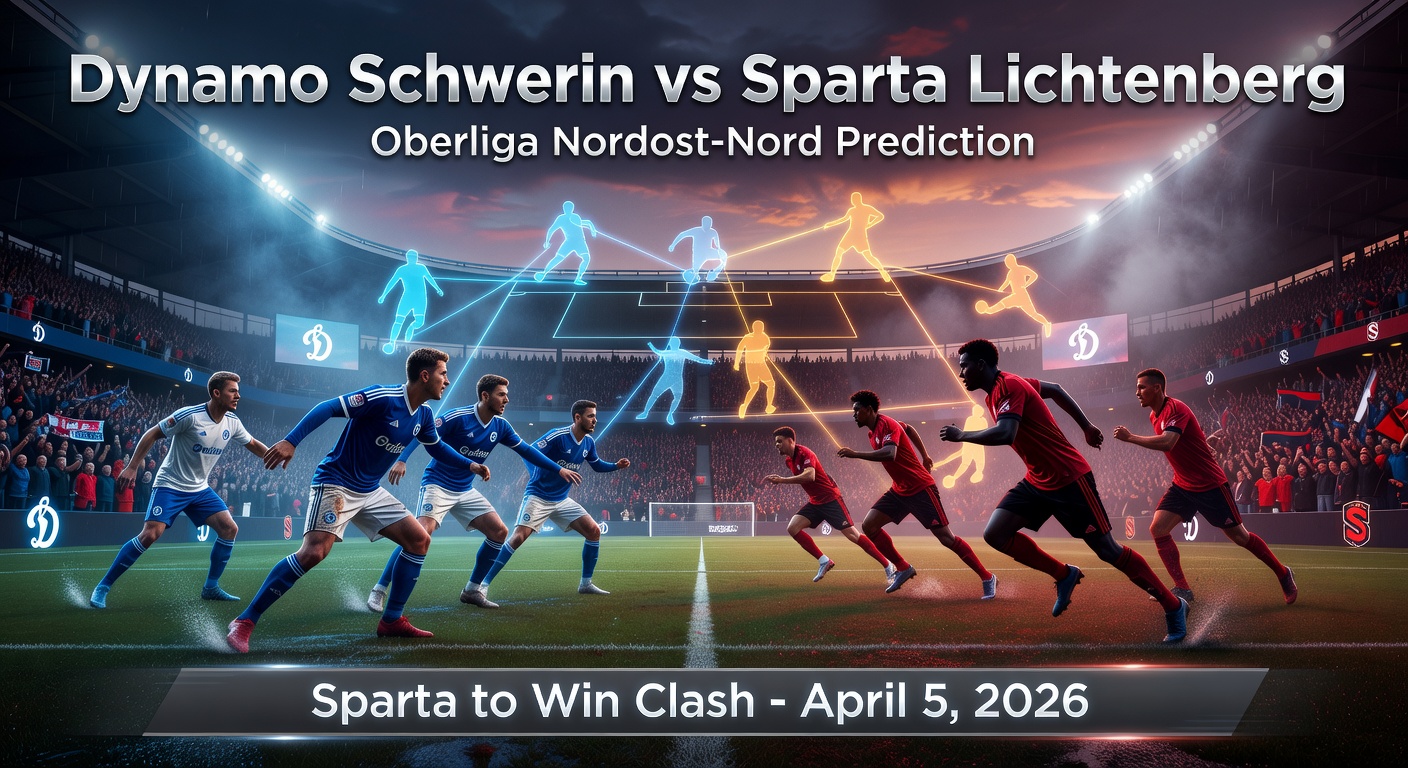 Dynamo Schwerin vs Sparta Lichtenberg Pronóstico / Prediction