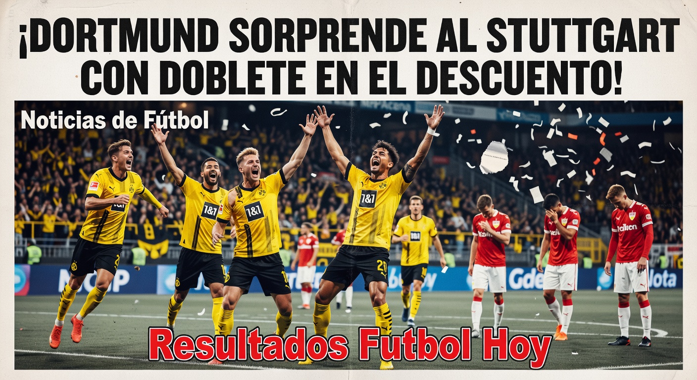 Borussia Dortmund 2-0 Stuttgart (Bundesliga) (Sky Sports, Apr 5)