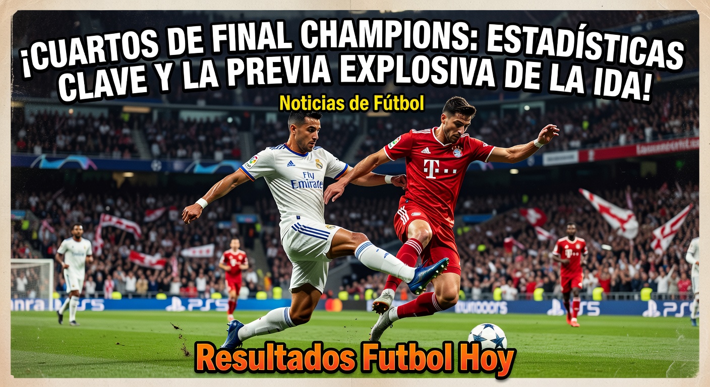 Champions League Quarter-Finals Preview: Real Madrid vs Bayern Munich Tomorrow (UEFA, recent)