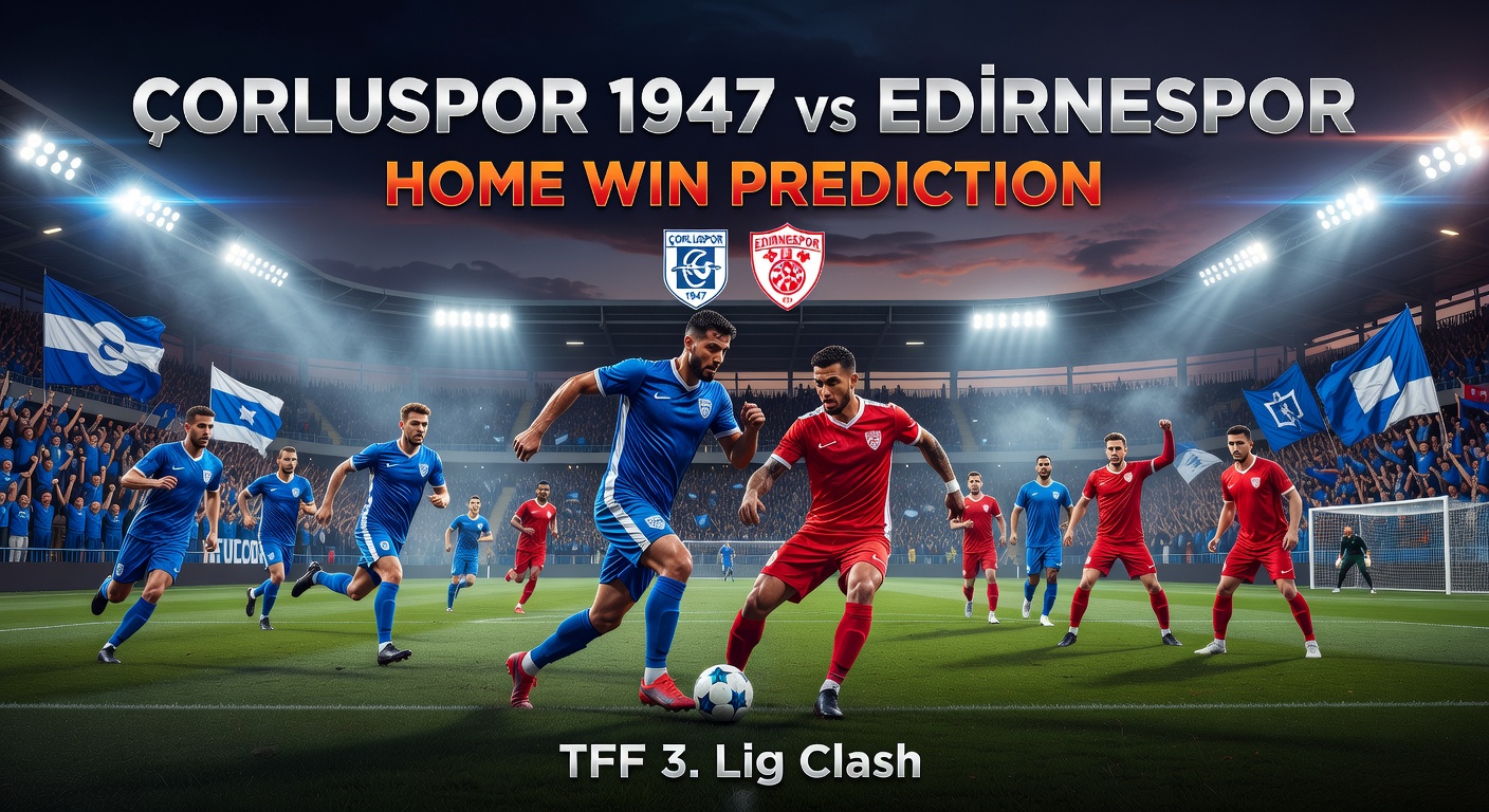 Çorluspor 1947 vs Edirnespor Pronóstico / Prediction
