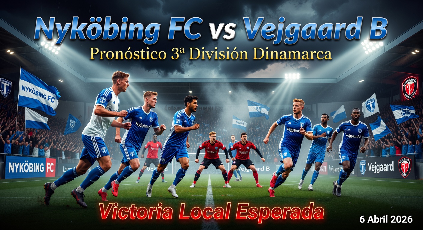 Nykobing FC vs Vejgaard B Pronóstico / Prediction