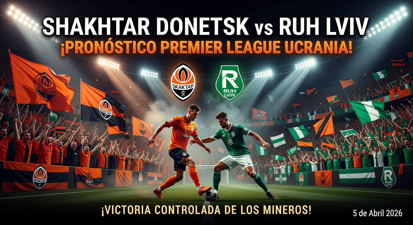 Shakhtar Donetsk vs Ruh Lviv Pronóstico / Prediction